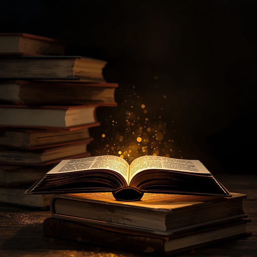Guía biblioterapia libros con luz dorada - recursos lecturas psicología emocional Mente Serena