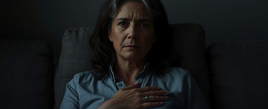 Sensibilidad a la ansiedad: 5 señales reales de que el miedo es a tus propias sensaciones.